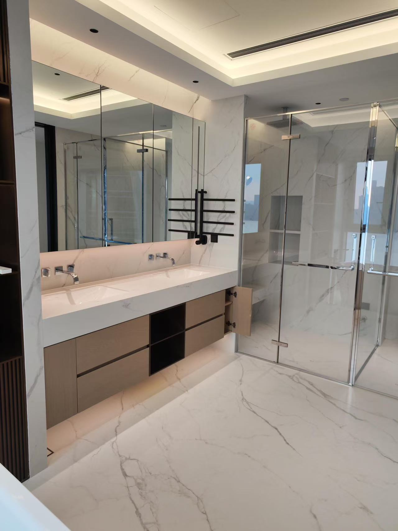 Corian Seamless Bathroom Vanity