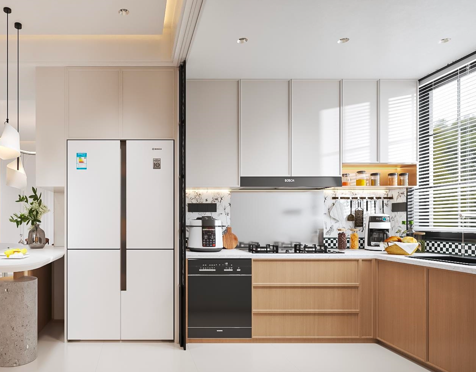 Condo kitchen cabinet Singapore — custom carpentry CASAWAVE