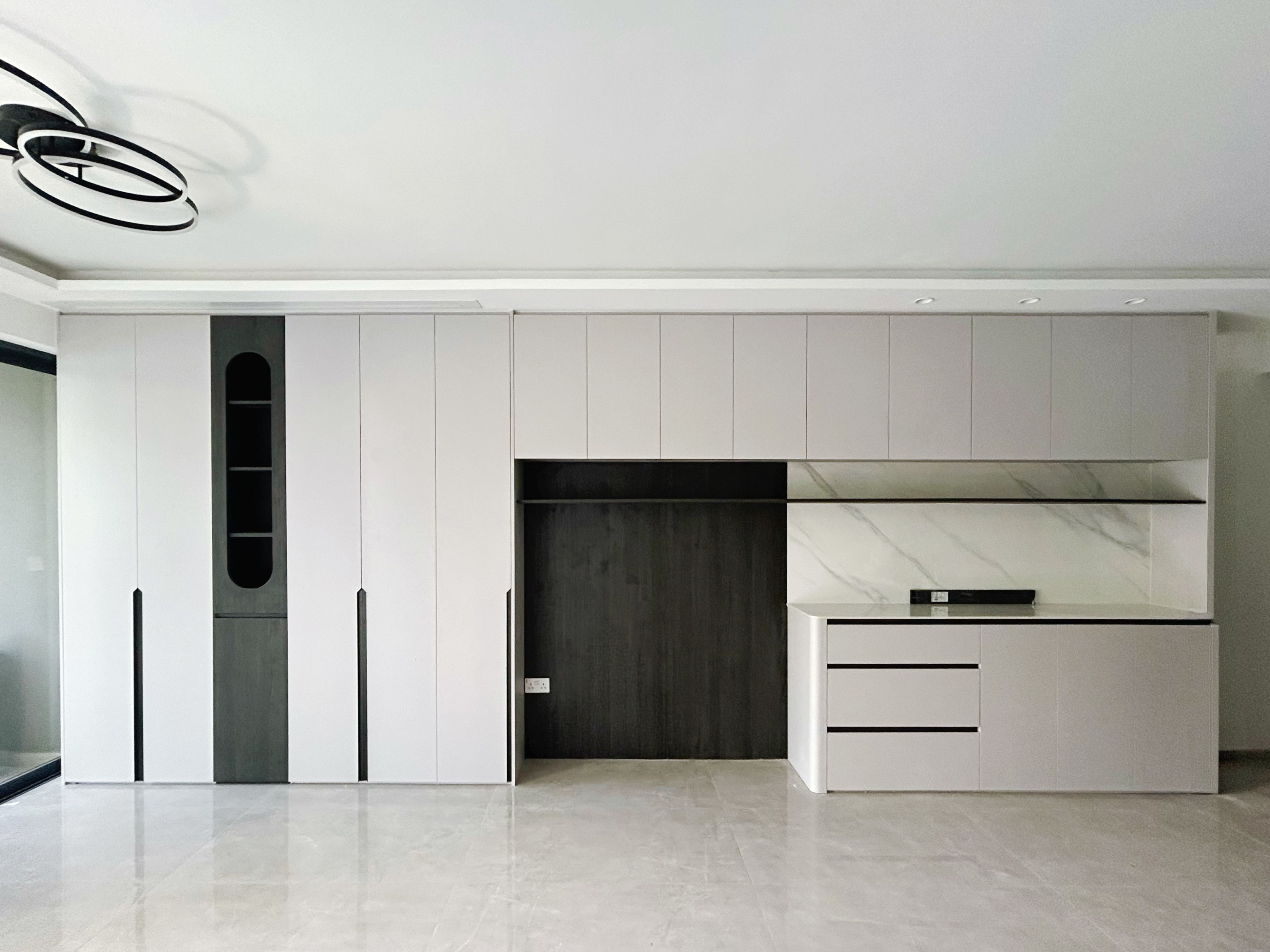 CASAWAVE condo wardrobe customization with full-height storage and BLUM hardware systems in Singapore