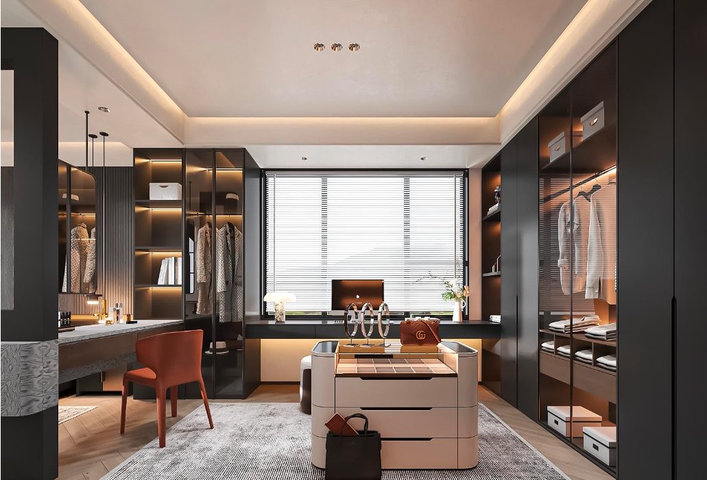 CASAWAVE custom wardrobe with full-height storage installed in a Singapore bedroom