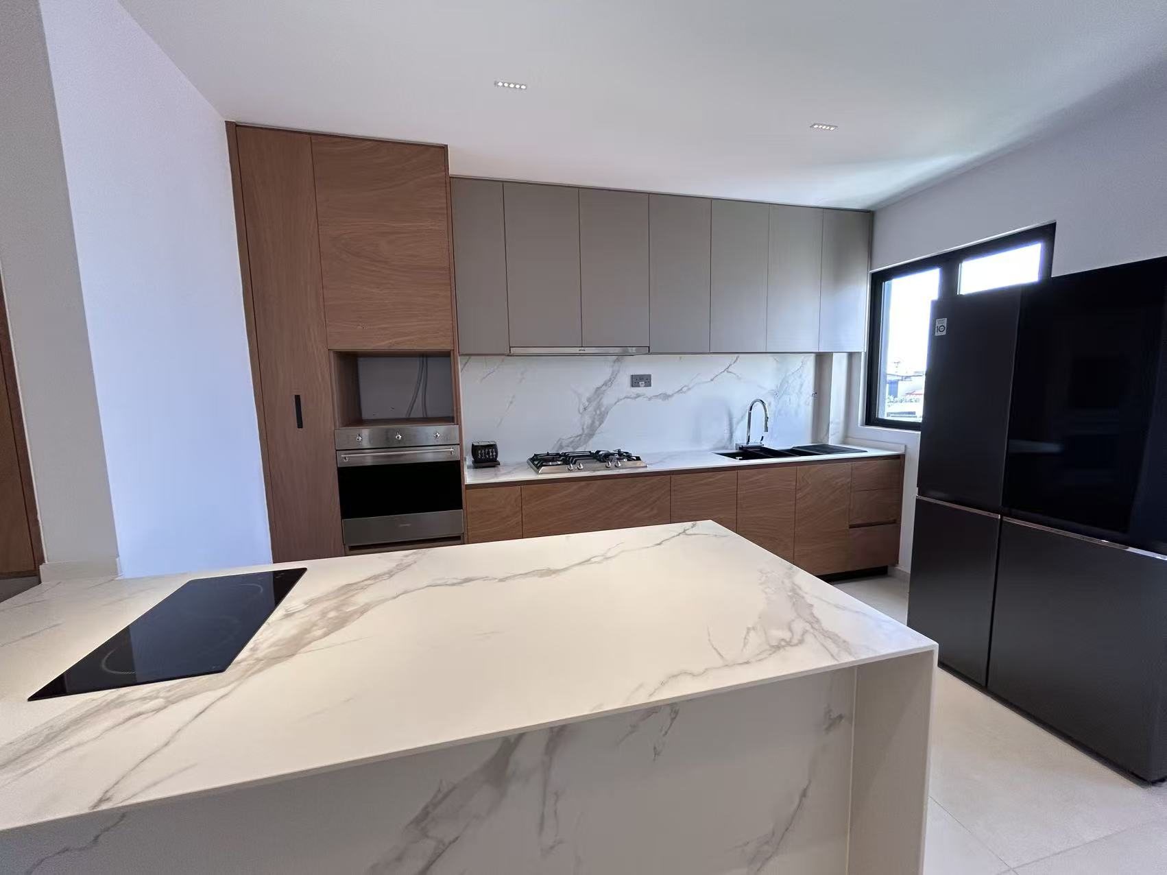 Galley kitchen layout for BTO Singapore