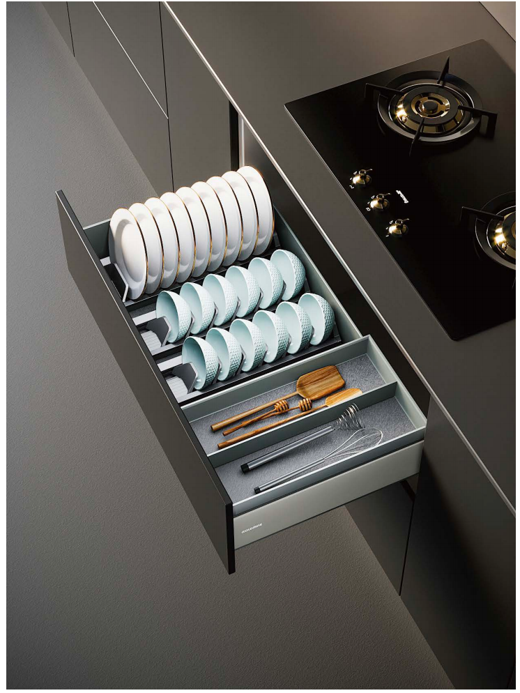 GoldMine LeMans corner kitchen storage system Singapore