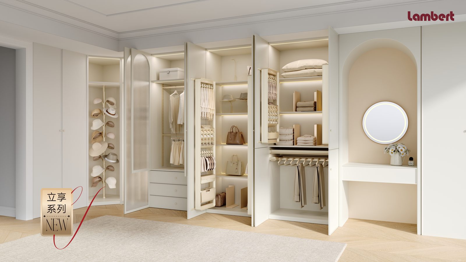 Dressing table storage Singapore — Lambert jewellery and accessories