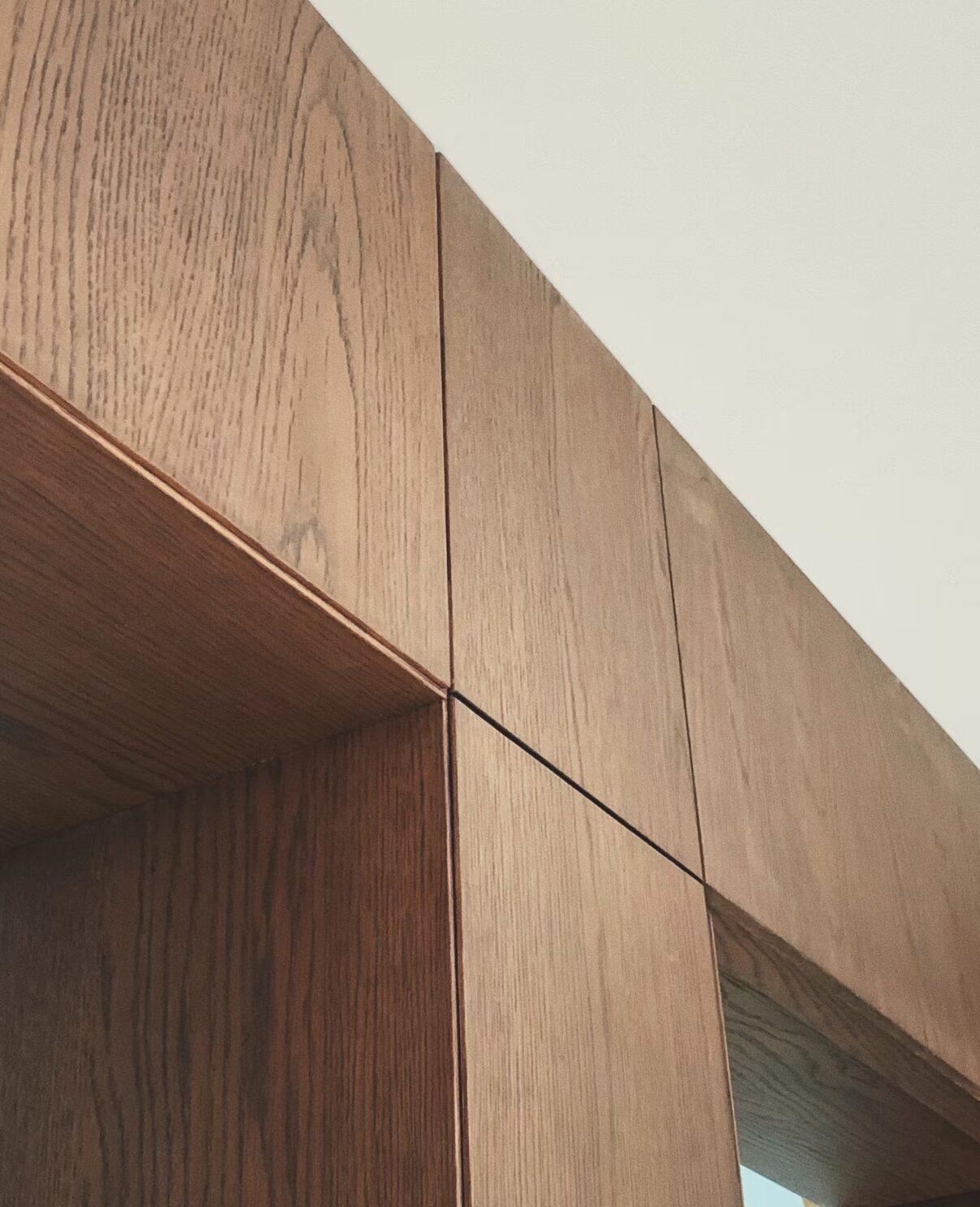 Integrated Dining Cabinet and Wall Cladding