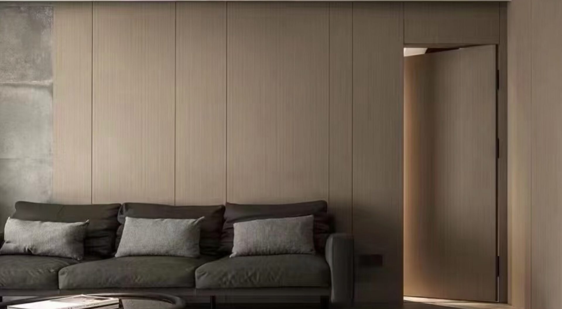 Master Bedroom Headboard to Wardrobe Flow